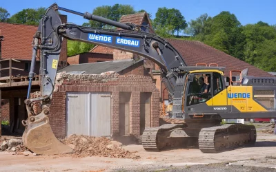 Alte Ziegelei weicht REWE-Neubau